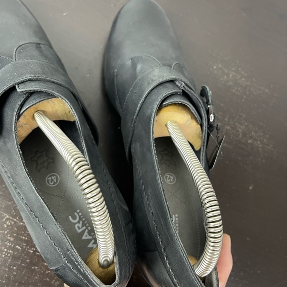 Marc Art of Walking Black Leather Shoes size 42 - Picture 7 of 9